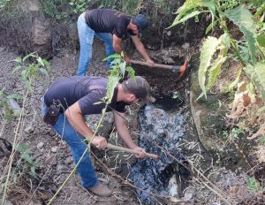 TRABAJOS DE AGUA POTABLE