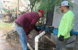 TRABAJOS POR PARTE DE AGUA POTABLE